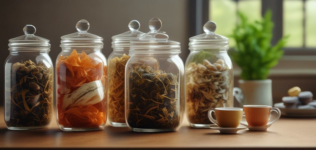 Selection of fine teas