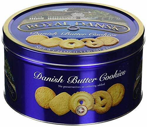 Royal Dansk butter cookies tin